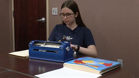 brooke petro|Brooke Petro wins first place in 2021 Braille Challenge